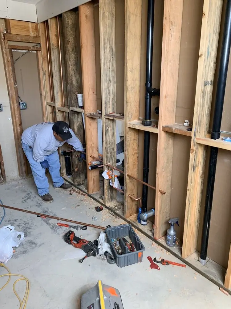 Commercial rough-in plumbing for Gas Line Repair in Northwood Heights